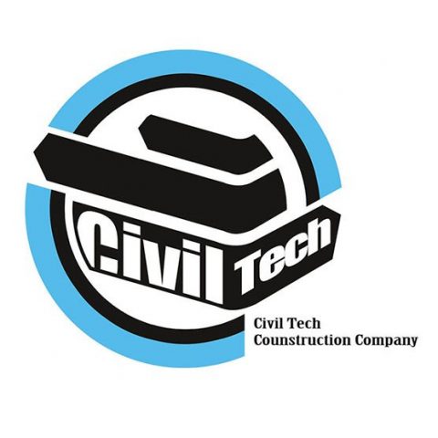 طراحی آرم Civil tech