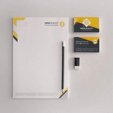 ست اداری کارخانه صنایع روشنایی شهر خورشید آرنا