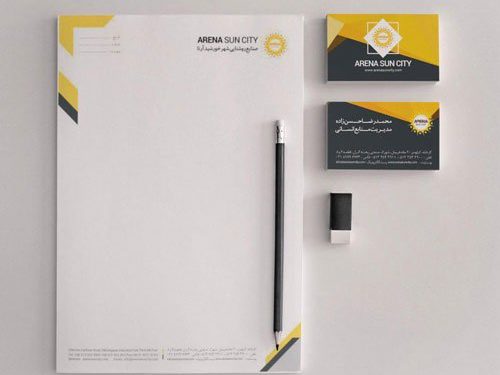 ست اداری کارخانه صنایع روشنایی شهر خورشید آرنا