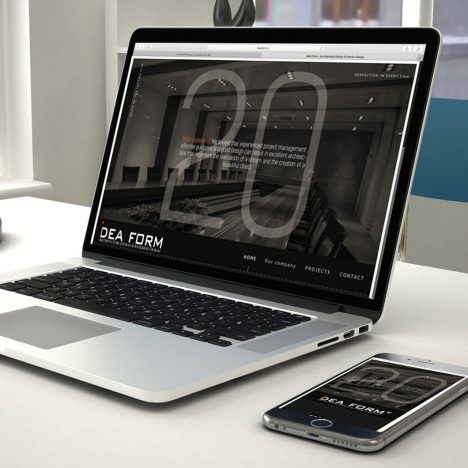 طراحی وب سایت idea form