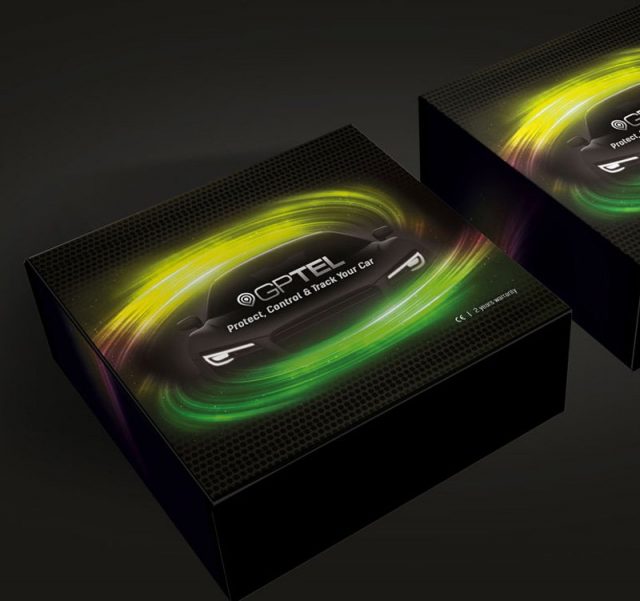 طراحی بسته بندی شرکت خدمات اتومبیل جی پی تل (Gptel)