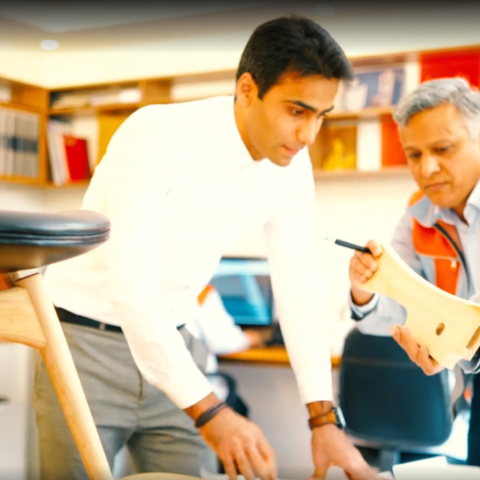 تیزر یک دقیقه ای معرفی واحد طراحی چوب رنگ